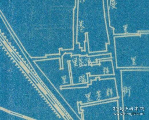 【提供资料信息服务】民国三十六年（1947年）《蚌埠街道详图》（原图高清复制），（蚌埠老地图、蚌埠市老地图、蚌埠地图、蚌埠市地图），1947年蚌埠市街道、城市布局详图，请看蚌埠市地方高等法院。蚌埠城市变迁重要史料，蚌埠地理地名历史变迁珍贵史料。博物馆级地图史料。开幅大73*88CM。裱框后，风貌佳。