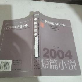 中国短篇小说年选 2004年短篇小说