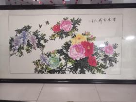 大幅富贵牡丹画