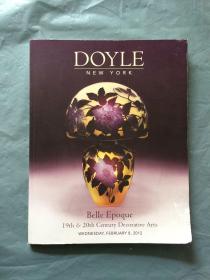 Doyle New York：Belle Epoque 19th & 20th Century Decorative Arts