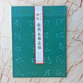 正版张玄张黑女墓志铭北魏碑帖精品集精选放大技法解析毛笔书法楷书字帖