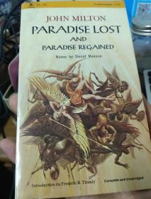 Paradise Lost and Paradise Regained 《失乐园》和《复乐园》 英文原版