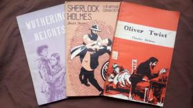 Oliver Twist，WUTHERING HEIGHTS，SHERLOCK HOLMES 【3本合售】