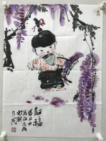 张乃成 作品阿福       ，中国美术家协会会员，安徽省美协漫画艺委会主任、芜湖市美术家协会主席。八件作品分别入选第六、七、八、九、十届全国美术展览，跨度二十五年；在多家出版社出版个人专集；主办漫画专栏多个，其中《戏画老安》四格漫画作品已在《大江晚报》连载1200余期。