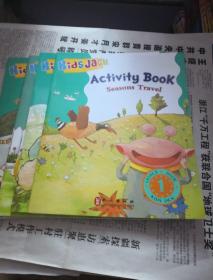 Hids Brown 布朗儿童英语 Activity  Book Level3 （1.2.3.4册）合售