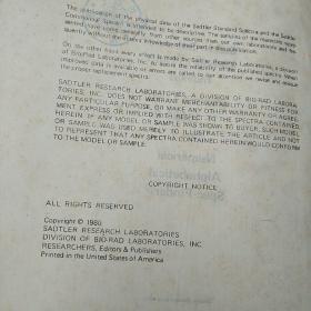 sadtler standard carbon-13 NMR vols.1-50（H4949）