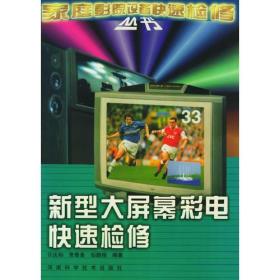 新型大屏幕彩电快速检修——家庭影院设备快速检修丛书