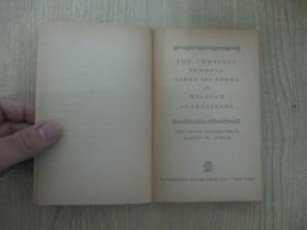 The Complete Sonnets  Songs and Poems  莎士比亚诗歌全集