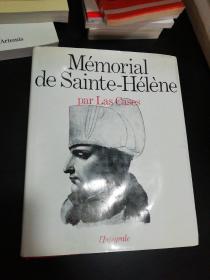 Las Cases : Le mémorial de Sainte-Hélène / memorial 拿破仑侍从、拉斯加斯伯爵《圣赫勒拿岛回忆录》 法文原版 布面精装 大开本两栏印刷  插图