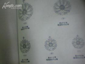 【瓷器制作专业书籍】《景德镇普通粉彩瓷图案规格标准》1975年那个时期的内部工艺关键技术图例详解（珍稀少见）