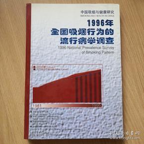 1996年全国吸烟行为的流行病学调查:中国吸烟与健康研究