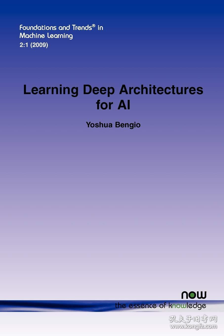 现货  Learning Deep Architectures for AI 英文原版 人工智能中的深度结构学习