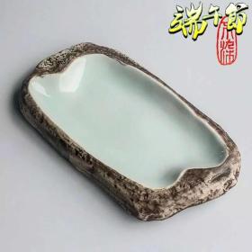 景德镇手工陶瓷/墨盘笔舔/文房雅器精品