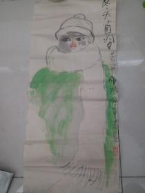 中国美协会员江苏著名画家章燕紫作品1平尺多保真