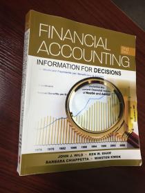 【正版现货】英文原版 财务会计（决策信息）  Financial Accounting——information for decision，John J Wild  2014年第2版【无涂画笔迹 ,16开700页】