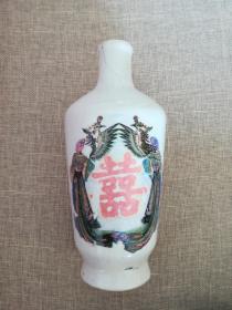 江西老酒瓶(双凤喜字)——高粱酒