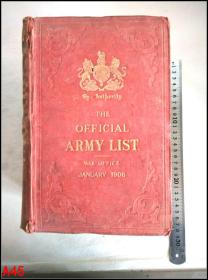 The OFFICIAL ARMY LIST WAR OFFICE (正式军队列表)英文版  A45