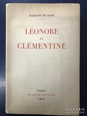 法文原版小说  含Luc Lafnet 卢克·拉夫内特5幅蚀刻版情色插图 1930年法国出版 稀少书籍