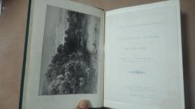 1870年 Random Truths in Common Things 经典英语散文随笔《常物枝语录》全插图本 满堂烫金装饰精装 大量雕版版画