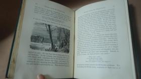 1870年 Random Truths in Common Things 经典英语散文随笔《常物枝语录》全插图本 满堂烫金装饰精装 大量雕版版画