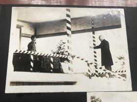 二战老照片，日本昭和天皇裕仁御检阅部队照一组四张。具体见图。包老包真，拍前看好，拍后不退。