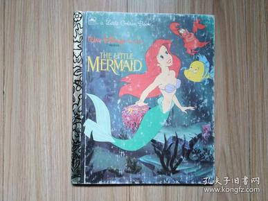 The little mermaid——Disnep（美国原版、24开精装、1991年）见书影及描述