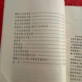 毛泽东的诗词艺术