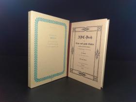 ABC-BUCH fur kleine und grosse kinder(洋書:幼児と少年のためのABC絵本) ＜複刻世界の絵本館ベルリンコレクション＞（ロバート・ライニック文　フェルディナント・ヒラー譜　ドレスデンの画家グループ絵、ほるぷ出版、1982･･･）(Z003-4)