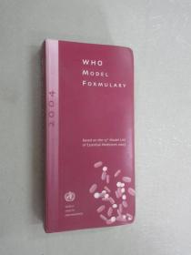 外文书 WHO MODEL FORMULARY  共527页  软精装