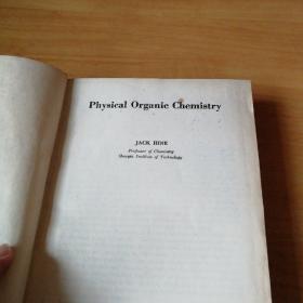 物理有机化学  精装包平邮  内页完好全新 physical organic chemistry