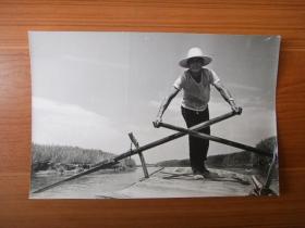 八十年代 江南风情 摄影作品（原照片四张）—— 中国摄影家协会会员（常州）尺寸：20*13 cm
