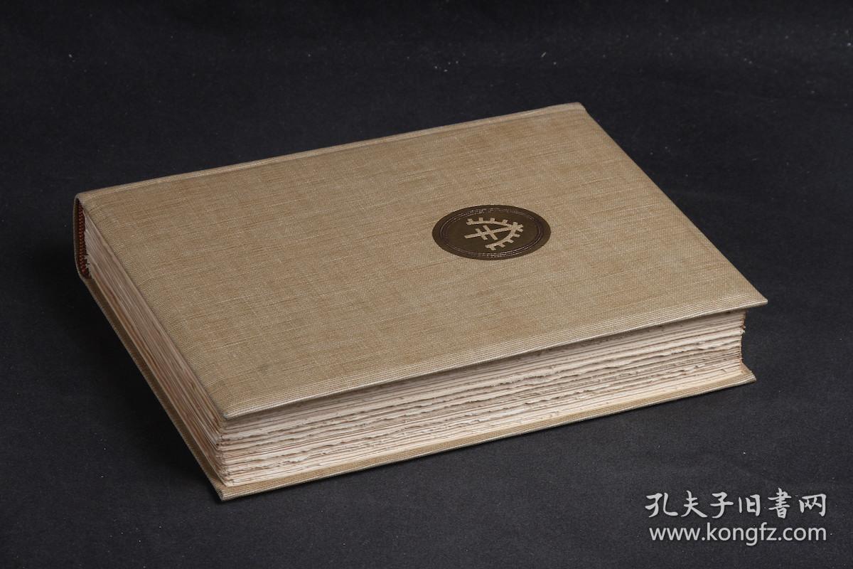 英文原版古董书 1936年 毛姆与插画师 亲笔双签名 OF HUMAN BONDAGE （《人性的枷锁》）首部插图本