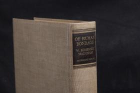 英文原版古董书 1936年 毛姆与插画师 亲笔双签名 OF HUMAN BONDAGE （《人性的枷锁》）首部插图本