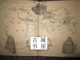 古籍，限量版， 《1836-1936年我们的百年纪念》黑白插图，1936年出版