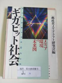 日文原版：ギガビツト社会   32开