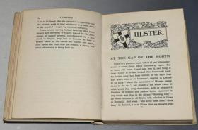 1910年 Beautiful Ireland – 《美丽爱尔兰》全插图绘本 48张绝美彩色水彩插图及文内线描插图