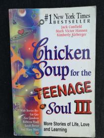 Chicken Soup for  The Teenage Soul III  心灵鸡汤系列 美国英文原版