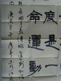 陈春：书法：辛亥革命是指1911年(清宣统三年)中国爆发（带信封及简介）（陈春，1966年出生，1989年本科毕业，高级职称，宝应政协委员，中国民主建国会会员，中国书法研究院会员、中新（新加坡）文化促进会会员、中国国家书画院副院长、长江书画院名誉院长、中国国际文艺家协会名誉理事、英格兰皇家艺术基金会学术顾问、中国青少年美育协会会员、中华艺术家协会会员、中国书画学会理事，中国书法家协会会员。）