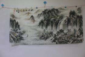 国画山水如画图