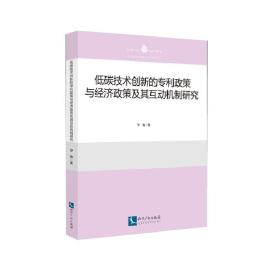 低碳技术创新的专利政策与经济政策及其互动机制研究