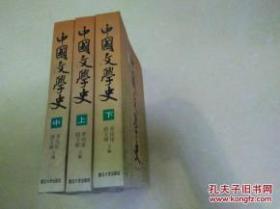 中国文学史(全三册)精装 1996年一版一印 x16