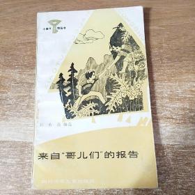 来自“哥儿们”的报告