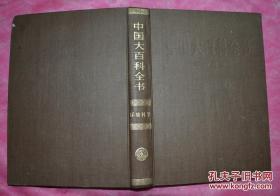 中国大百科全书：环境科学(馆藏九品、16开布面精装插图本537页）