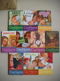 Andrew Clements (Edgar Allan Poe Award Winner)  儿童故事 英文原版 10本全 合售。 全新插图本  正品