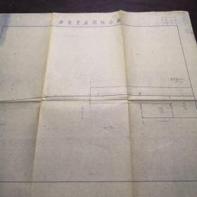 孙家堡站用地分图之二1954年工程设计测量图纸