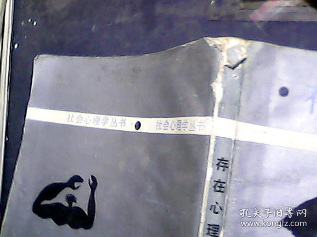 社会心理学丛书 存在心里学探索