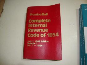 Complete Internal Revenue Code of 1954