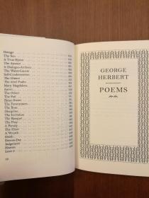 Herbert Poems （布面精装）
