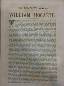 贺加斯的作品（WORKS OF HOGARTH）六册全