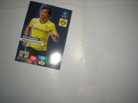 帕尼尼 panini 游戏版 2013-14 欧冠 球星卡   多特蒙德  胡梅尔斯